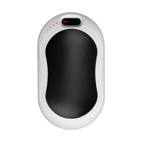 Rechargeable Hand Warmer w/ USB Power Bank
