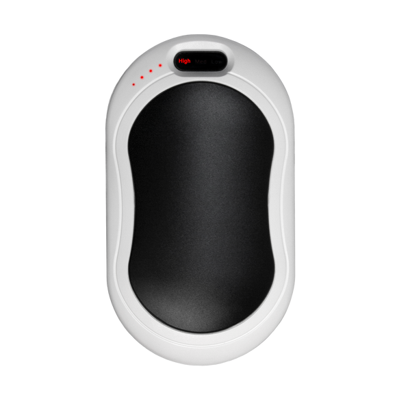 thumbnail interactive-video image 1 of Ruiodr 6000mAh Rechargeable Hand Warmer – Electric Power Bank With Visible Heat (Green) 1 of 3