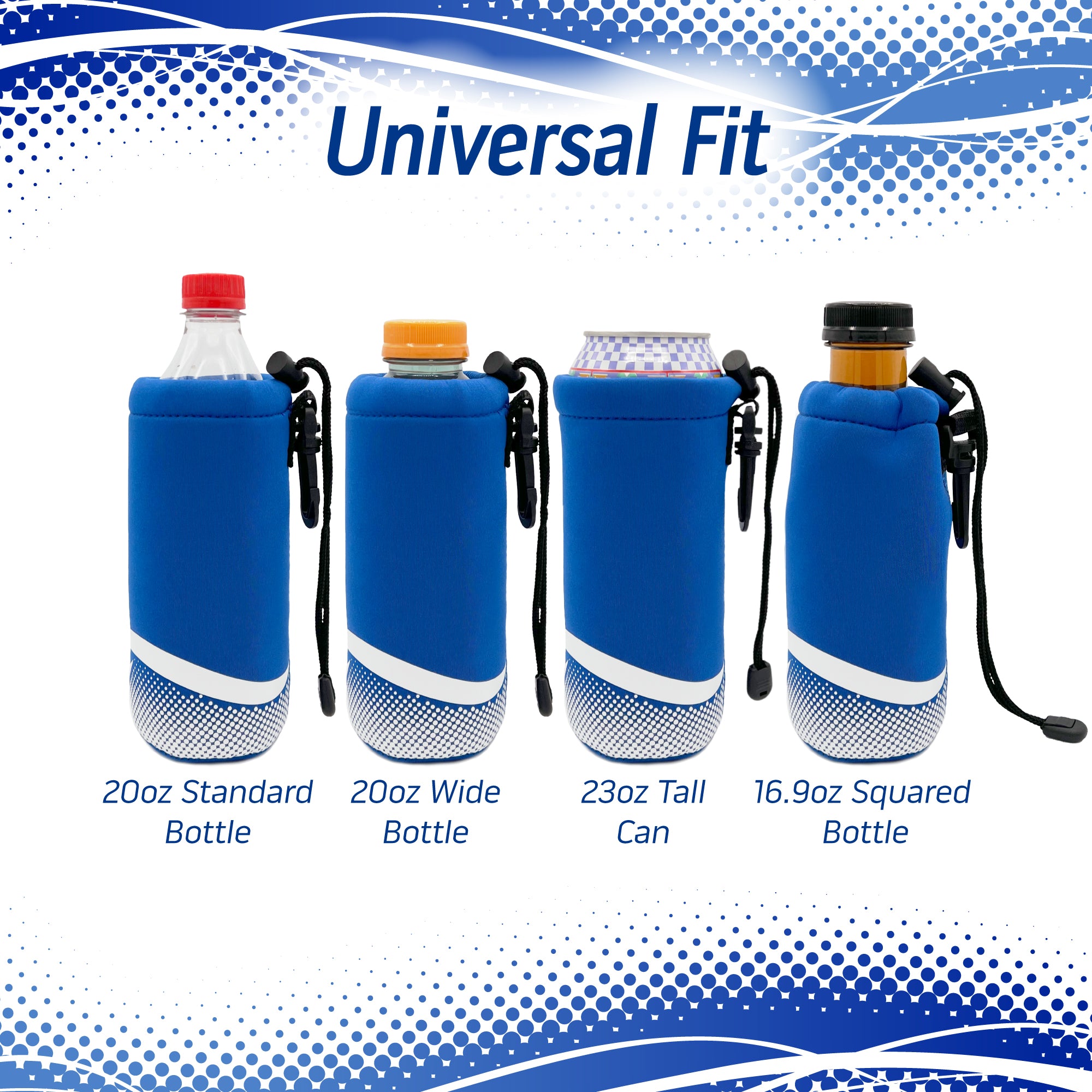 Custom Neoprene Water Bottle Sleeve - Neoprene Water Bottle Holder, Keychain & Enamel Pins Promotional Products Manufacturer