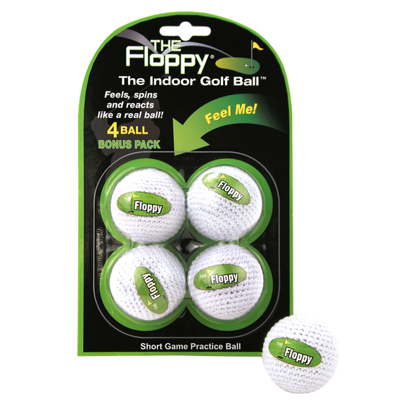 The Floppy Indoor Practice Golf Ball - 4 Pack - Golf Store Outlet